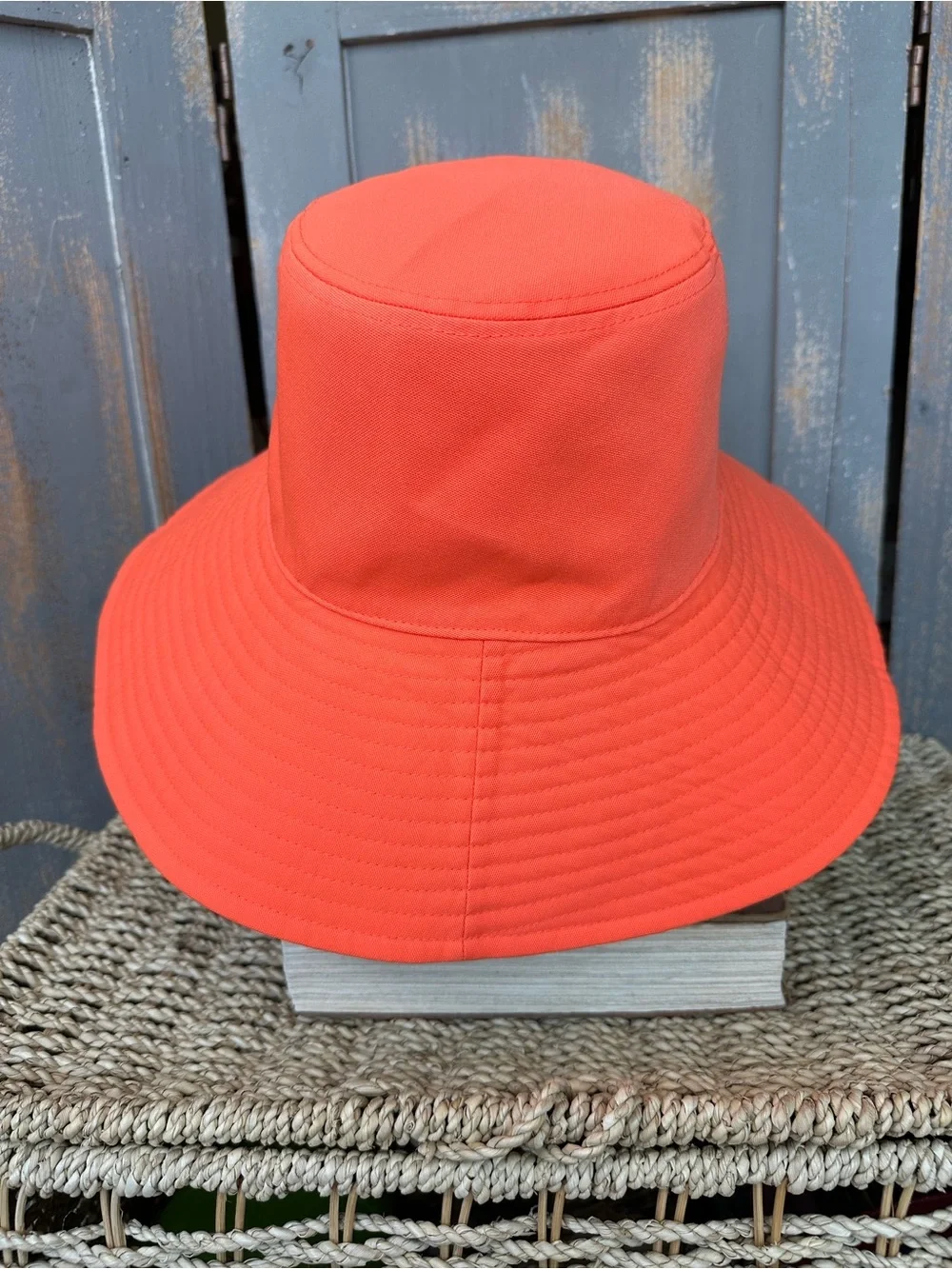 Lilly Pulitzer Reversible Canvas UPF 50+ Sun Hat GWP Bahamian Rhapsody NWOT